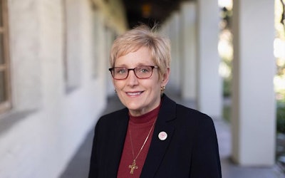 Dr. Julie H. Sullivan, next president of Santa Clara University.
