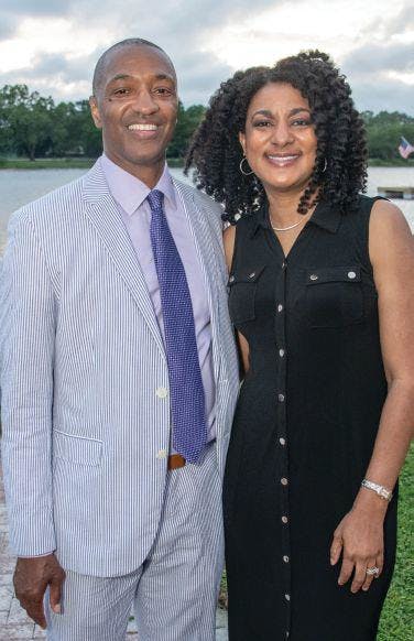 Dr. William F. Tate IV and his wife, Kim Cash Tate.