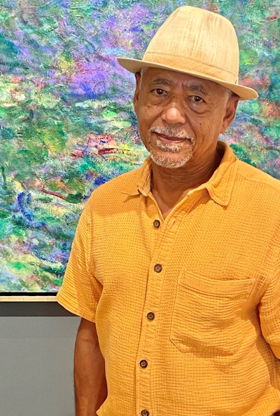 Foad Satterfield, professor emeritus of art at Dominican University.