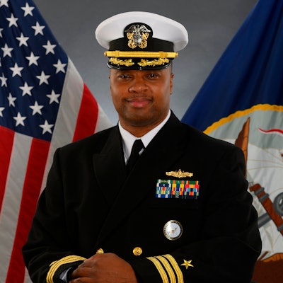 U.S. Navy Commander Dominique “DJ” Jackson