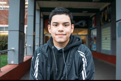 Javier Gomez, student at Portland Community College.