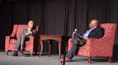 Reverend Al Sharpton in conversation with Dr. Jamal Eric Watson at The Ohio State University