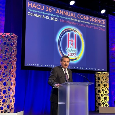 Dr. Antonio R. Flores, president of HACU