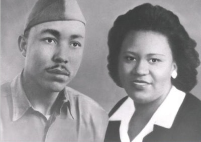 Dr. Alvin Schexnider's father, Alfred Schexnider, and mother, Ruth Mayfield Schexnider.
