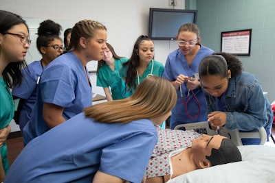 The Ohio State University College of Nursing uses its Summer Institute for Future Nurses as a recruiting tool for high school students.