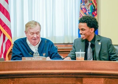 Rep. Gene Pelowski and Sen. Omar Fateh