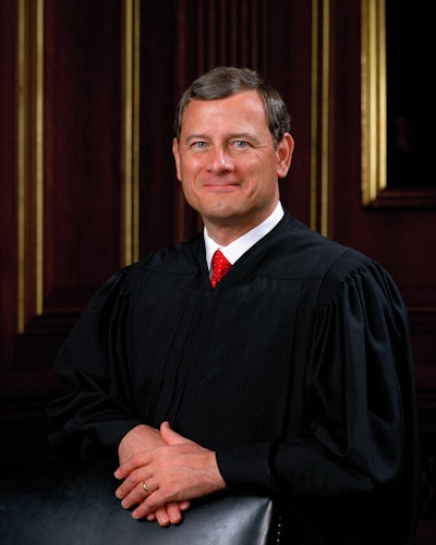 Chief Justice of the Supreme Court John Roberts