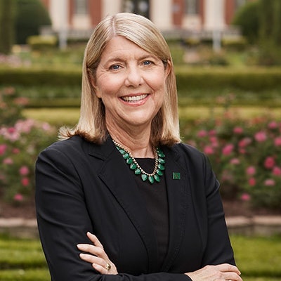 Dr. Linda Livingstone, president of Baylor University