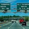 New Jersey Turnpike Sign