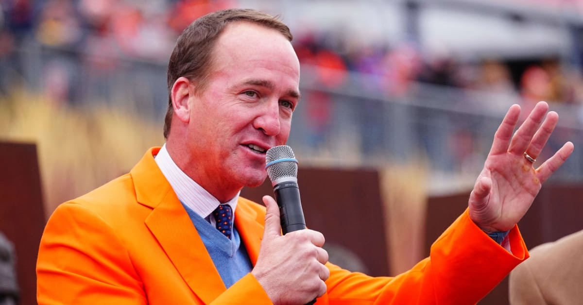 Peyton Manning Appointed Professor of Practice in University of Tennessee,  Knoxville