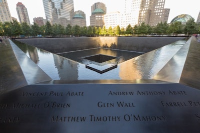 The 9/11 Memorial in New York City