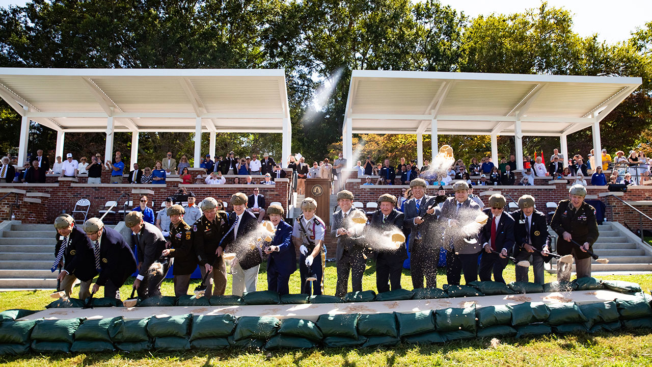 Ung Broke Ground Sept 23