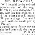 The “Freedom on the Move' database, maintained at Cornell University in partnership with several universities, is a free and open archive of “runaway slave” ads placed in newspapers in the 1700s and 1800s.