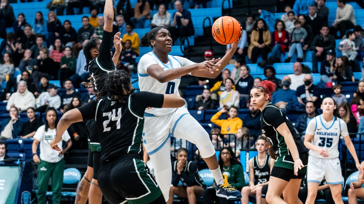 Susie Rafiu, forward for Columbia University Women's Basketball.