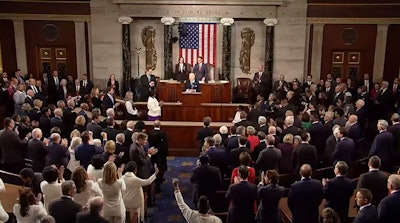 President Biden addresses Congress on March 7.