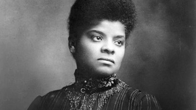 Journalist and NAACP co-founder, Ida B. Wells-Barnett.