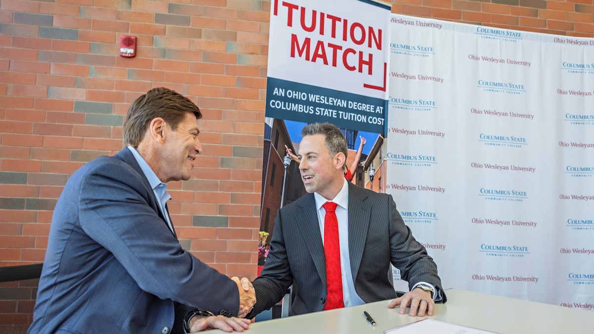 Ohio Wesleyan, Columbus State Collaborate to Improve Student