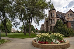 The University of South Dakota, East Hall.