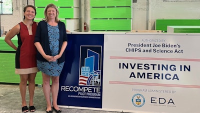 Muhlenberg’s community engagement librarian Jess Denke (left) and psychology professor Dr. Kate Richmond co-lead the college’s Inside-Out Prison Exchange Program.