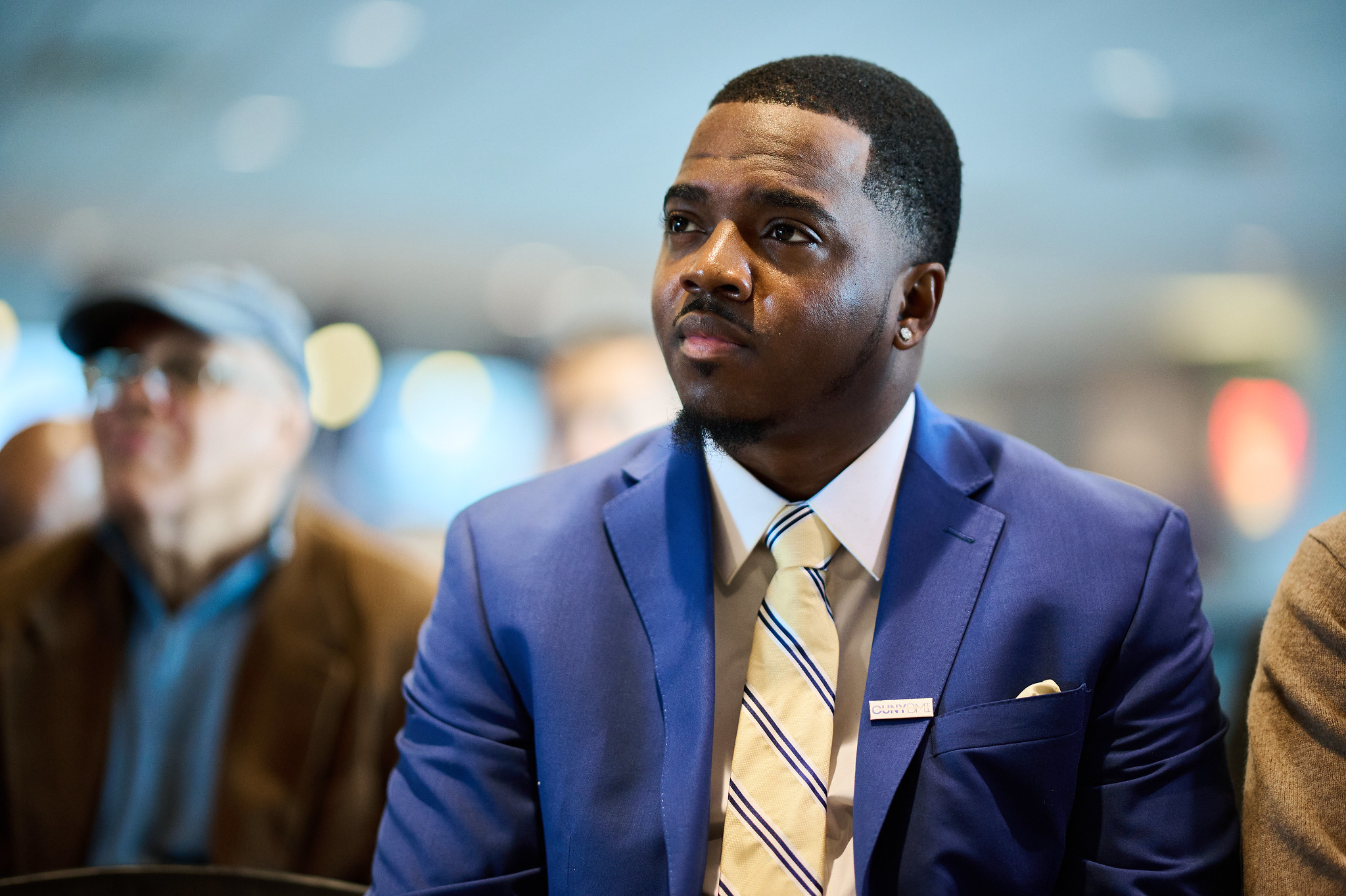 CUNY student at BMI conference