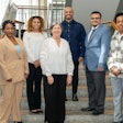 Dr. Karen A. Stout, president and CEO of Achieving the Dream (center), with 2025 DREAM Scholars