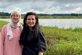 R&uuml;meysa &Ouml;zt&uuml;rk with her attorney