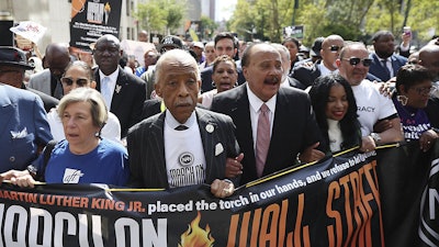 Al Sharpton March On Wall Street Ap 25240579999166