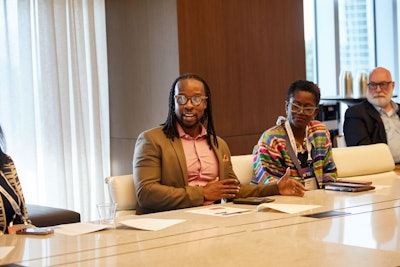 Dr. Ibram X. Kendi at the UNCF UNITE convening in Atlanta last month.