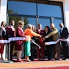 Dr. Dwaun J. Warmack at the library's ribbon-cutting ceremony last year.