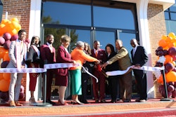 Dr. Dwaun J. Warmack at the library's ribbon-cutting ceremony last year.